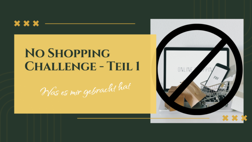 No Shopping Challenge - Was es mir gebracht hat